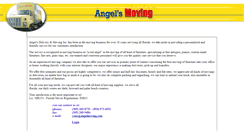 Desktop Screenshot of angelmoving.com